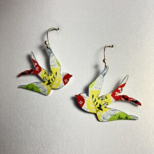 Vintage Bluebird Earrings